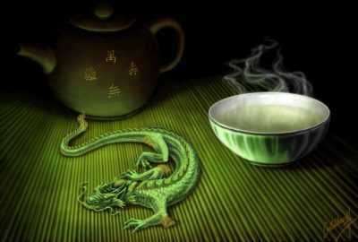 Чай темный дракон